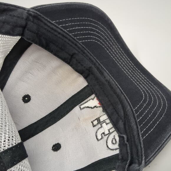 Idaho Life Snapback Trucker Hat Gray OS Adjustable Mesh Back Arcadian Outfitters - Picture 8 of 10